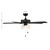 52" Ceiling Fan (M2035MBKRV)