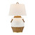 Savoy House - 11-CD29 - One Light Table Lamp - Penelope - White and Rattan