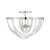 Savoy House - 6-1777-4-11 - Four Light Semi-Flush Mount - Jennings - Polished Chrome
