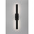 Davis LED Outdoor Wall Lantern (5-136-5CCT-BK)