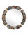 Currey and Company - 1000-0184 - Mirror - Malaga - Natural Black / Satin Brass