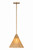 Mitzi - H1096701S-AGB - One Light Pendant - Gabrielle - Aged Brass
