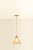 Gabrielle One Light Pendant (H1096701S-AGB)