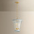 Lucretia Three Light Lantern (H1136703-AGB/SAO)