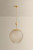 Gilda One Light Pendant (H1174701L-AGB)