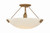 Mitzi - H1185601-PBR - One Light Semi Flush Mount - Vivienne - Patina Brass