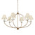 Mitzi - H1197806-PBR - Six Light Chandelier - Brinlea - Patina Brass