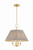 Mitzi - H1200804-AGB - Four Light Chandelier - Antonia - Aged Brass