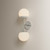 Paige Two Light Wall Sconce (H193102-PN)