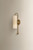 Skye One Light Wall Sconce (H222101-PBR)