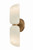 Troy Lighting - B4714-PBR - Two Light Bath and Vanity - Hermann - Patina Brass