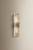 Nordic Two Light Wall Sconce (B5124-PBR)