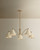 Clive Five Light Chandelier (F3542-PBR/SSD)