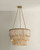 Bentley Six Light Chandelier (F5826-PBR)