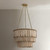 Bentley Six Light Chandelier (F5826-PBR)