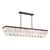 Metropolitan - N1546-868 - Eight Light Linear Chandelier - Olyra - Plated Dark Bronze