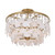 Metropolitan - N1835-870 - Five Light Semi-Flush Mount - Nova Mara - Painted Legacy Brass