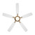 Dyno 60" Ceiling Fan (F1001-BBR/ALW)