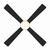 Orb 54" Ceiling Fan (F623L-BBR/CL)