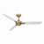 Minka Aire - F727-BBR/ALW - 52 Ceiling Fan - Rudolph - Brushed Brass