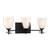 Minka-Lavery - 10253-899 - Three Light Vanity - Elowen - Dark Matte Black