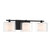 Minka-Lavery - 2063-899 - Three Light Vanity - Seville - Dark Matte Black