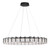 Minka-Lavery - 2416-899-L - LED Pendant - Sevryn - Dark Matte Black