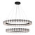 Minka-Lavery - 2419-899-L - LED Chandelier - Sevryn - Dark Matte Black