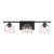 Minka-Lavery - 2723-860 - Three Light Vanity - Glint - Dark Bronze