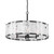Minka-Lavery - 3636-899 - Six Light Pendant - Veil - Dark Matte Black