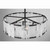 Veil Six Light Pendant (3636-899)