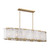 Minka-Lavery - 3639-732 - Six Light Linear Chandelier - Veil - Legacy Brass