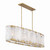 Veil Six Light Linear Chandelier (3639-732)