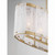 Veil Six Light Linear Chandelier (3639-732)
