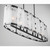 Veil Six Light Linear Chandelier (3639-899)
