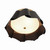 Waveform Three Light Flush Mount (3955-796)