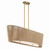 Key Largo Four Light Linear Chandelier (6578-695)