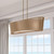 Key Largo Four Light Linear Chandelier (6578-695)