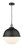 Innovations - 201C-BAB-HFS-121-BK-LED - LED Pendant - Franklin Restoration - Black Antique Brass