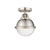 Innovations - 288-1C-SN-HFS-64-SN - One Light Semi-Flush Mount - Nouveau 2 - Brushed Satin Nickel