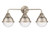 Innovations - 288-3W-SN-HFS-64-SN - Three Light Bath Vanity - Nouveau 2 - Brushed Satin Nickel