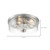 Sommerset Three Light Flush Mount (60-7169)