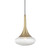 Mitzi - H114701D-AGB - One Light Pendant - Bella - Aged Brass