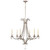 Visual Comfort Signature - CHC 1550BSL-CG - Six Light Chandelier - Oslo - Burnished Silver Leaf