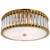 Visual Comfort Signature - CHC 4925HAB-CG - LED Flush Mount - Kean - Hand-Rubbed Antique Brass