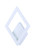 ET2 - E41493-WT - LED Outdoor Wall Sconce - Alumilux Rhombus - White