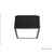 Modern Forms - FM-W9200-BK - LED Outdoor Flush Mount - Bloc - Black