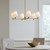 Paisley Six Light Chandelier (AC1126BBS)