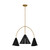 Cambre LED Chandelier (KC1113MBKBBS-L1)