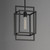 Gridline One Light Pendant (10411BK)